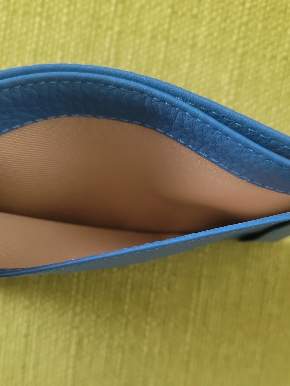 Levenger Blue Leather  Wallet